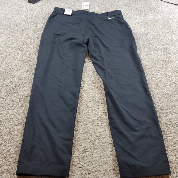 Nike Dri Fit Victory Golf Pants Mens 38x30 Tag 38x32 Black Polyester Tags Read* - Picture 4 of 7